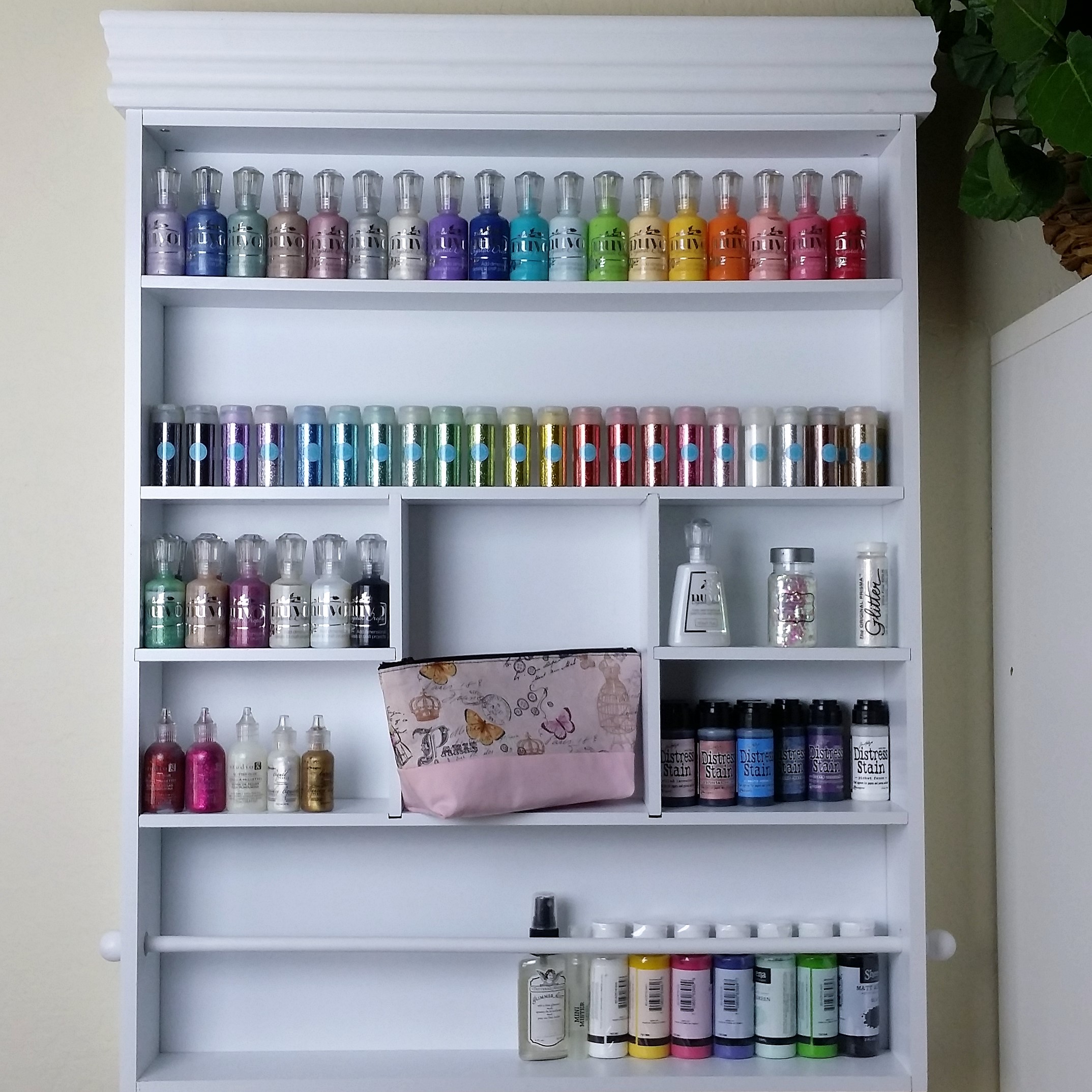 Organizing Glitter, Stickles, Liquid Pearls, Nuvo Drops - Scrapbook  Techniques